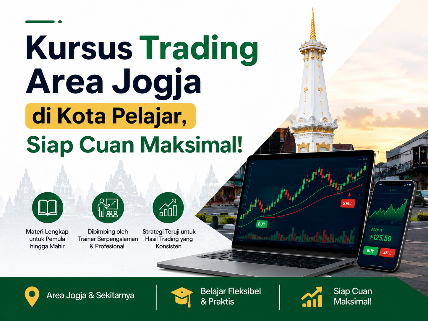 Kursus Trading Area Jogja Di Kota Pelajar Siap Cuan Maksimal