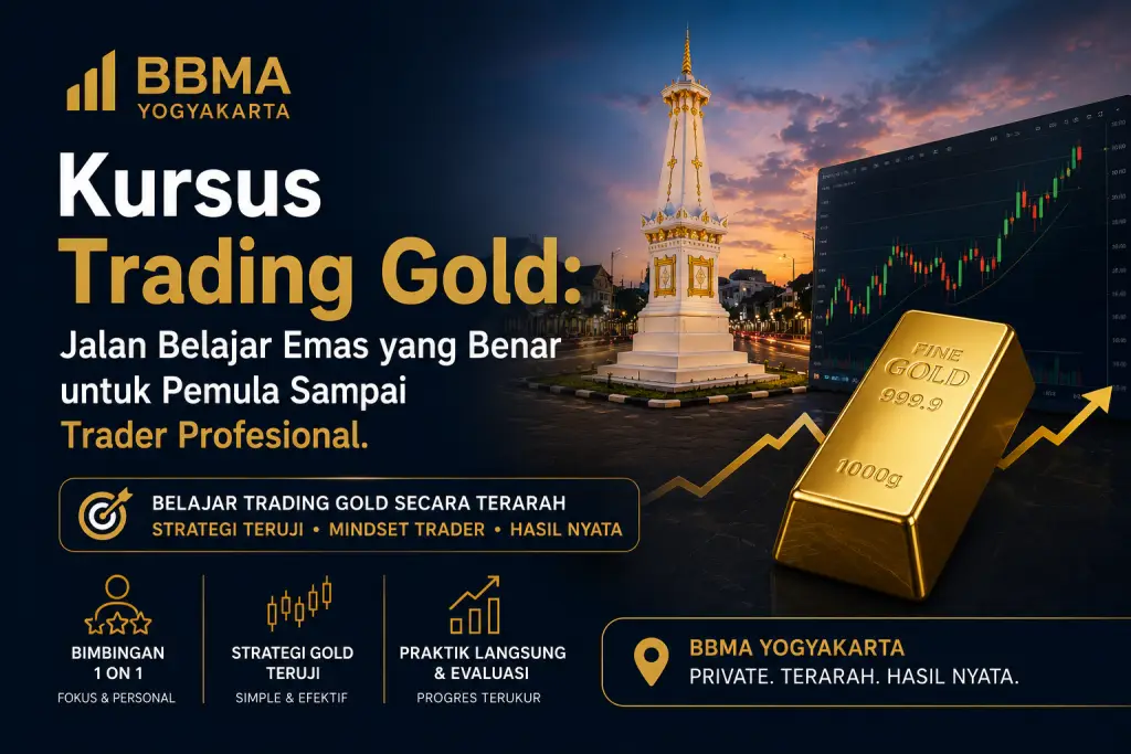 kursus trading gold jalan belajar emas yang benar untuk pemula sampai trader profesional