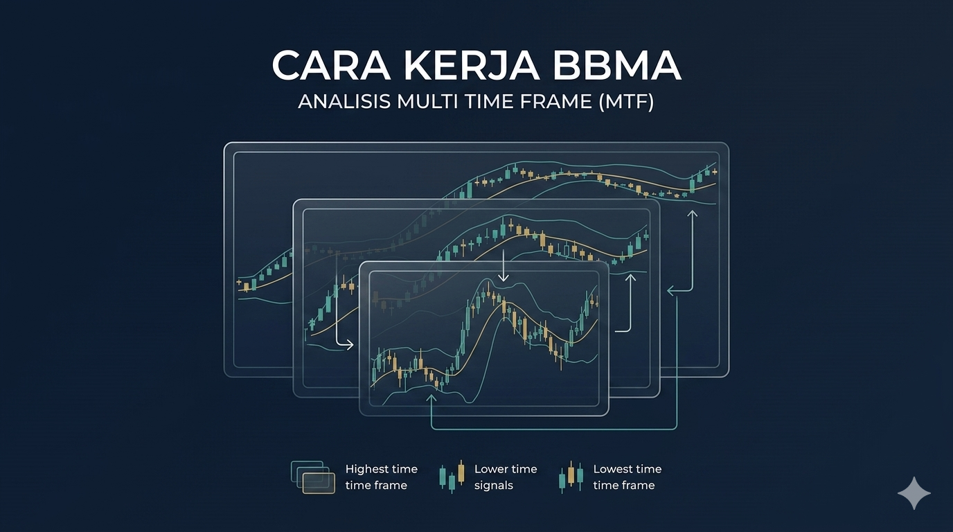 Cara Kerja BBMA Analisis Multi Time Frame MTF